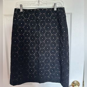 Talbots Black Skirt